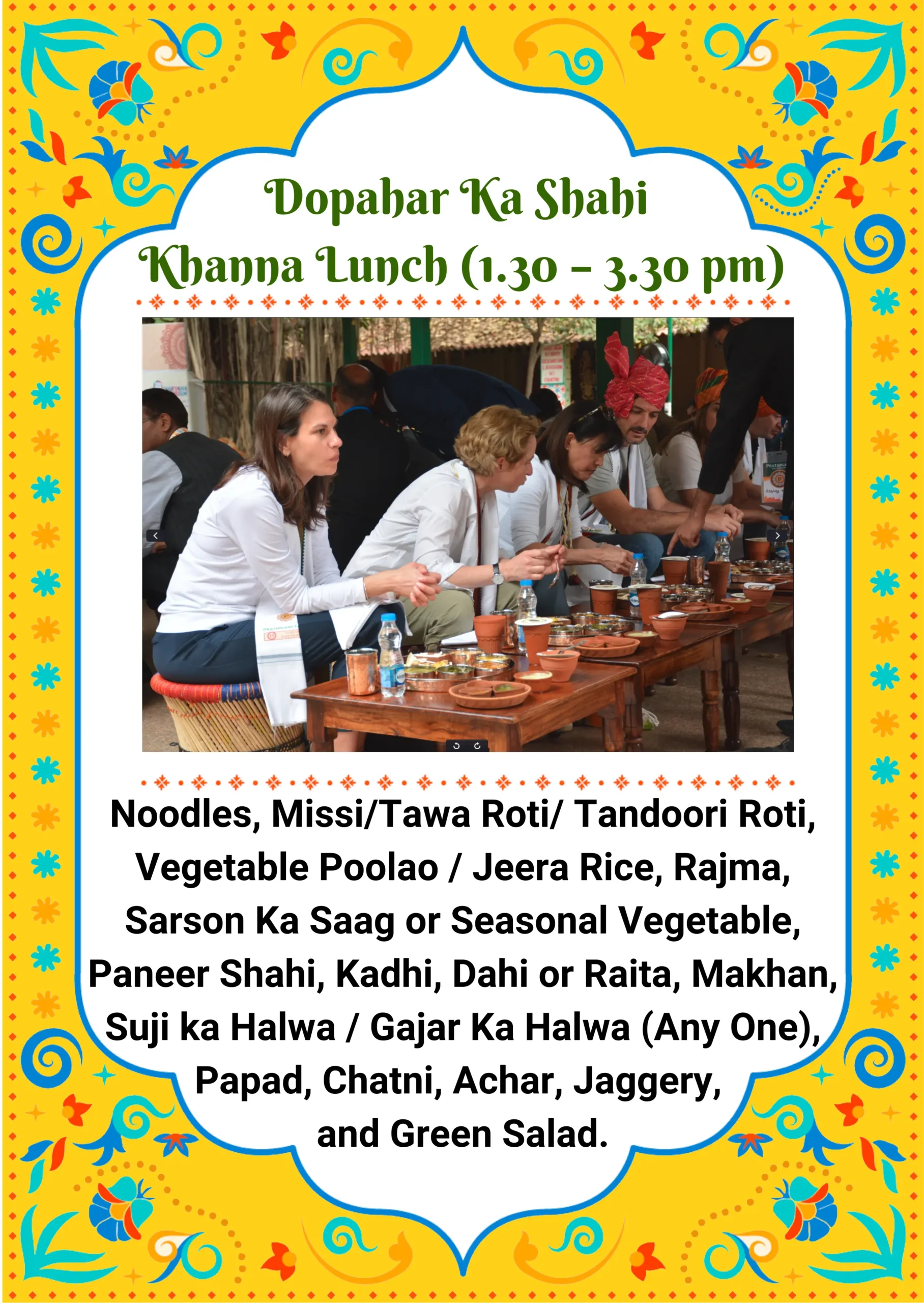 Traditional Haryanvi Lunch